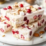 Marshmallow Nougat Bars