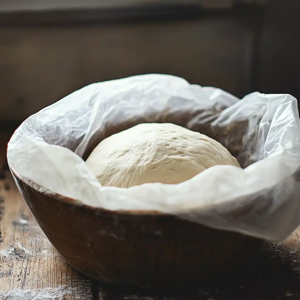 Ingredients and Preparation for Air Fryer No Knead Bread