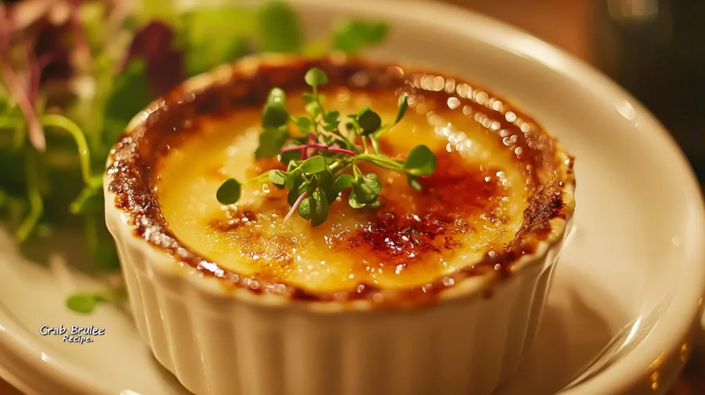  Crab Brulee Recipe