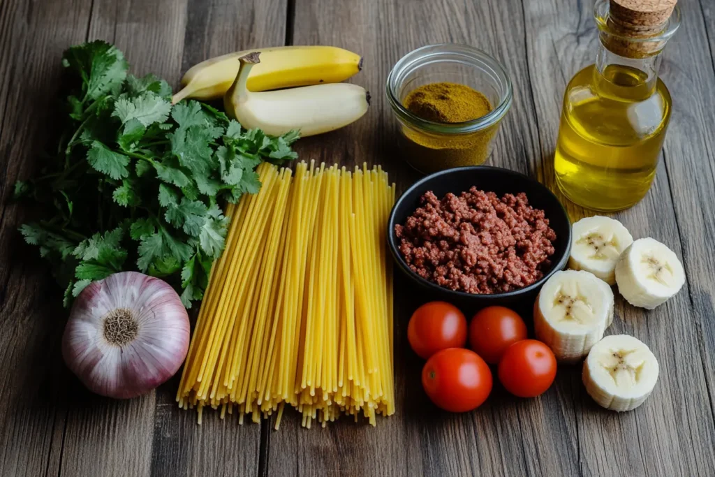 Somali Pasta ingredients