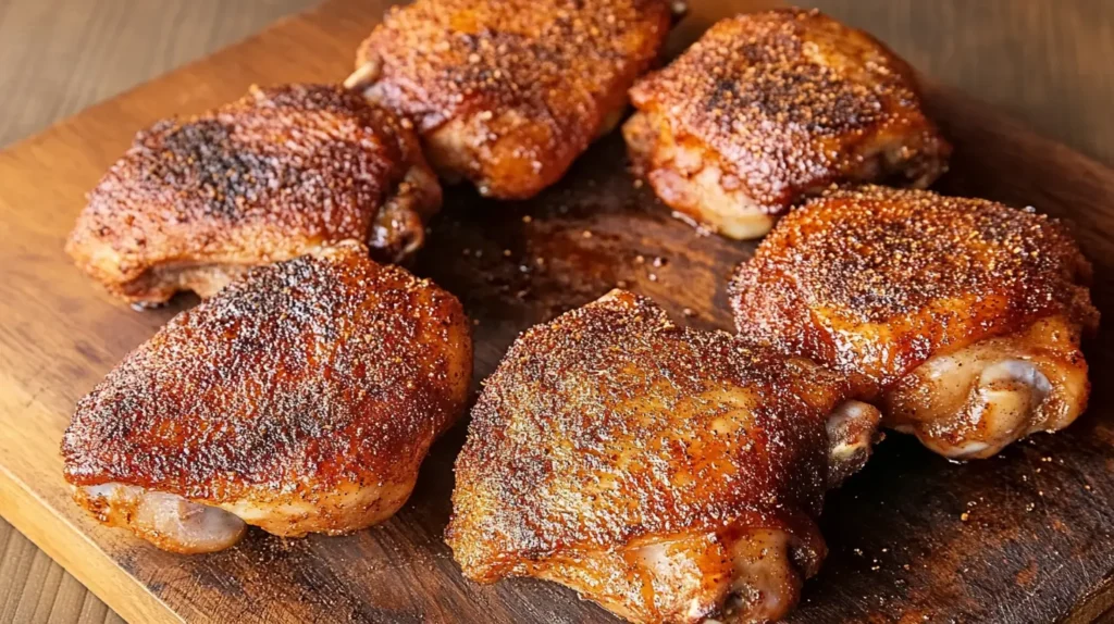 Smoked Chicken Thighs