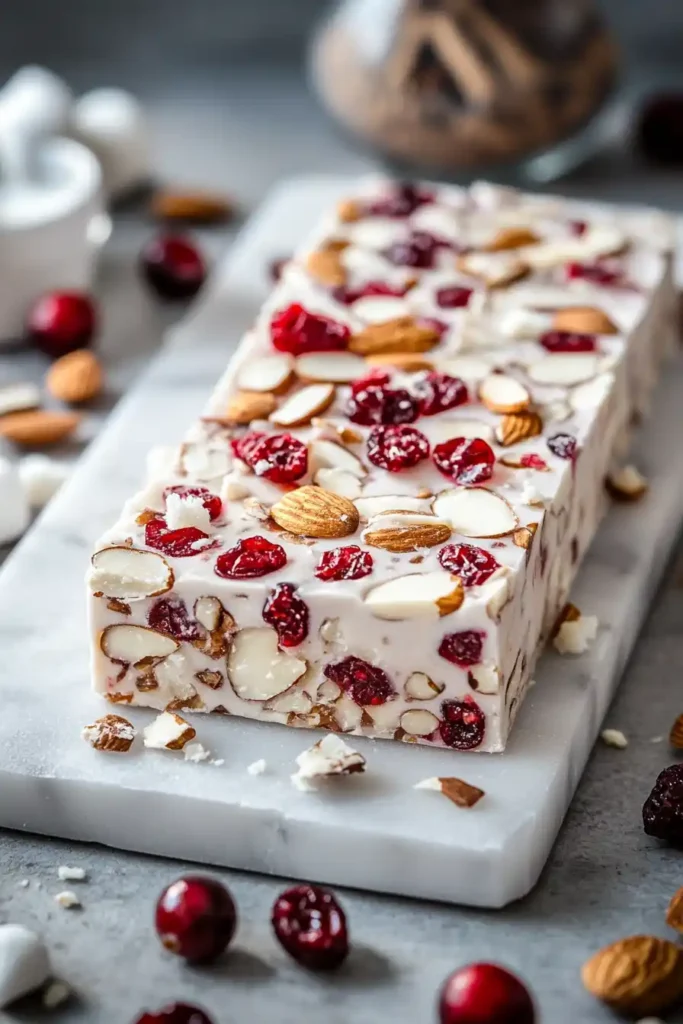 Marshmallow Nougat Bars