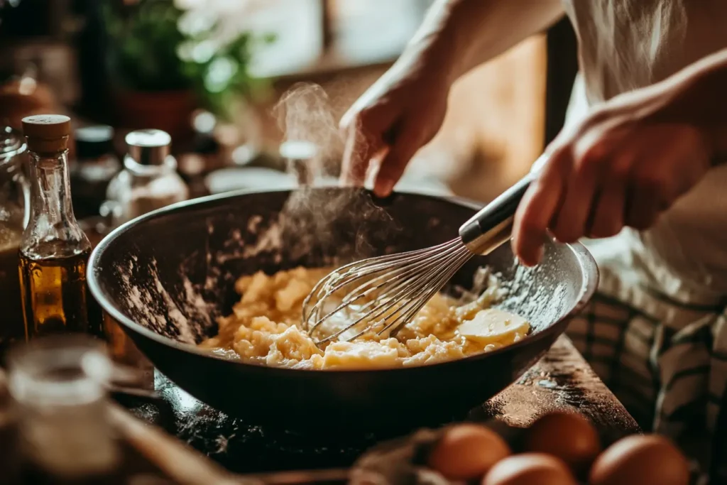 Mixing Wet Ingredients