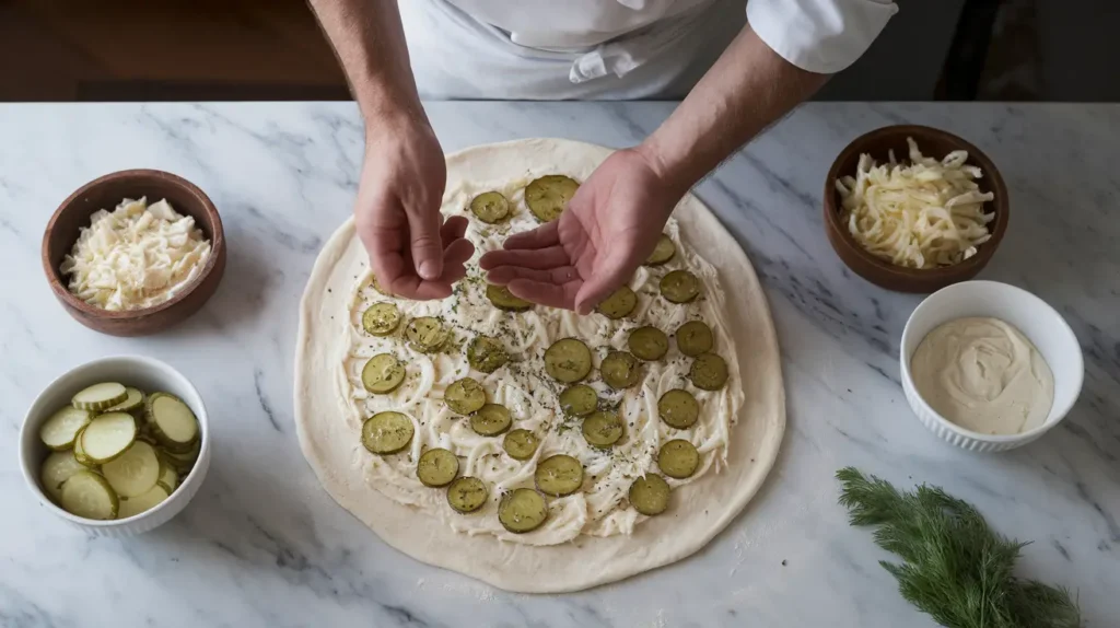 How to Make Pickle Pie Pizza at Home