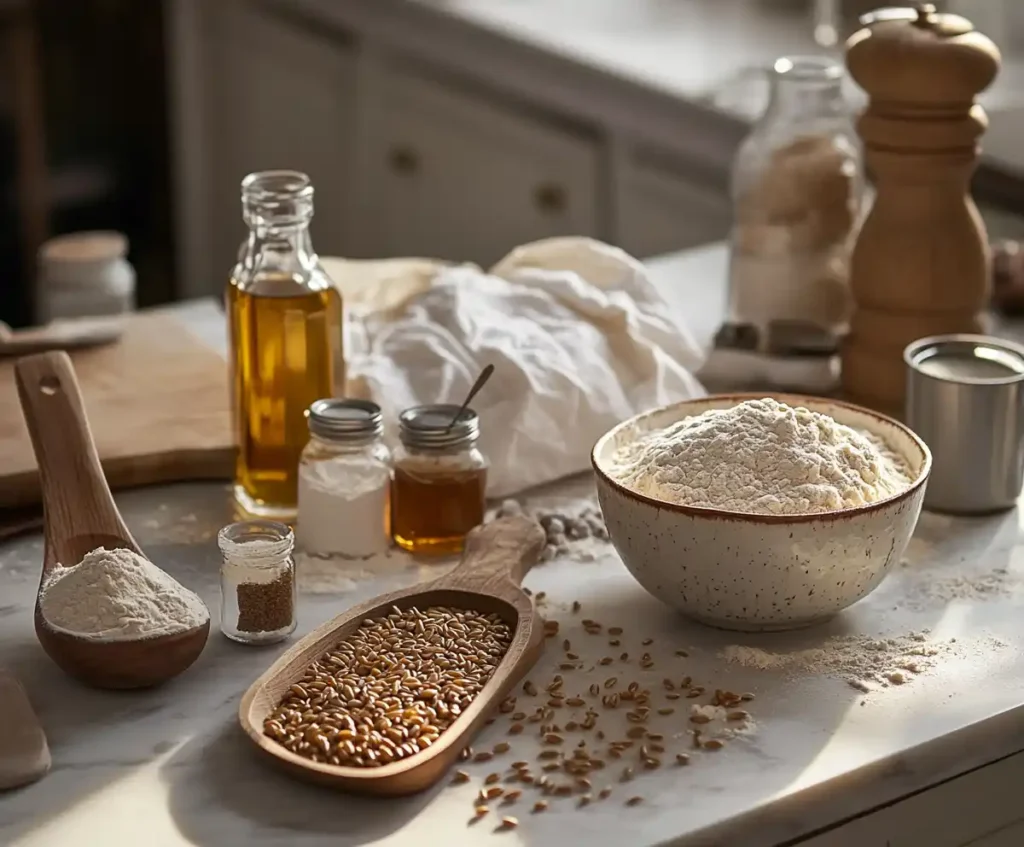 Wheatberry Bread ingredients