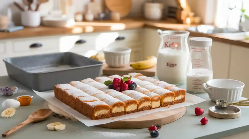 kefir sheet cake