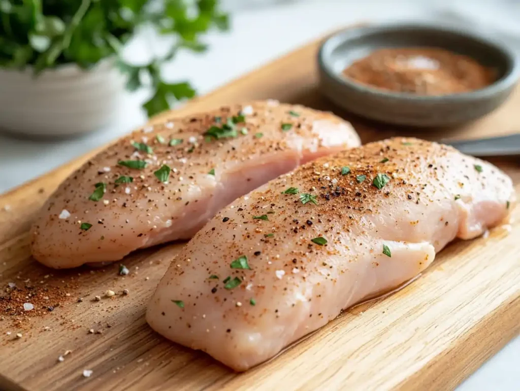 Cheesy garlic chicken wraps  step1