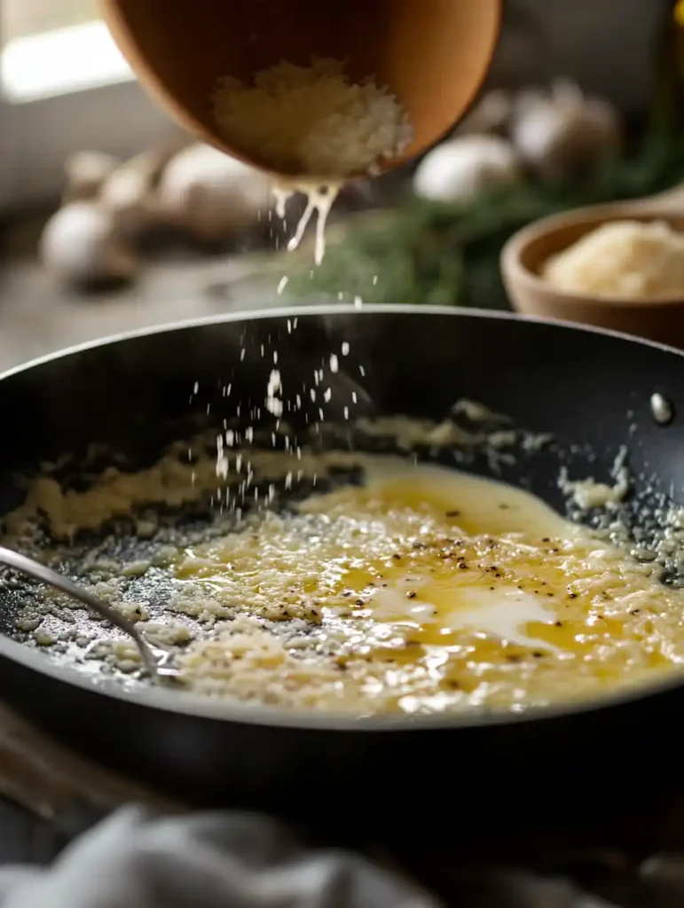 Decadent Garlic Cream Sauce Ribeye Steak Recipe step3