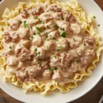 Ground Beef Stroganoff