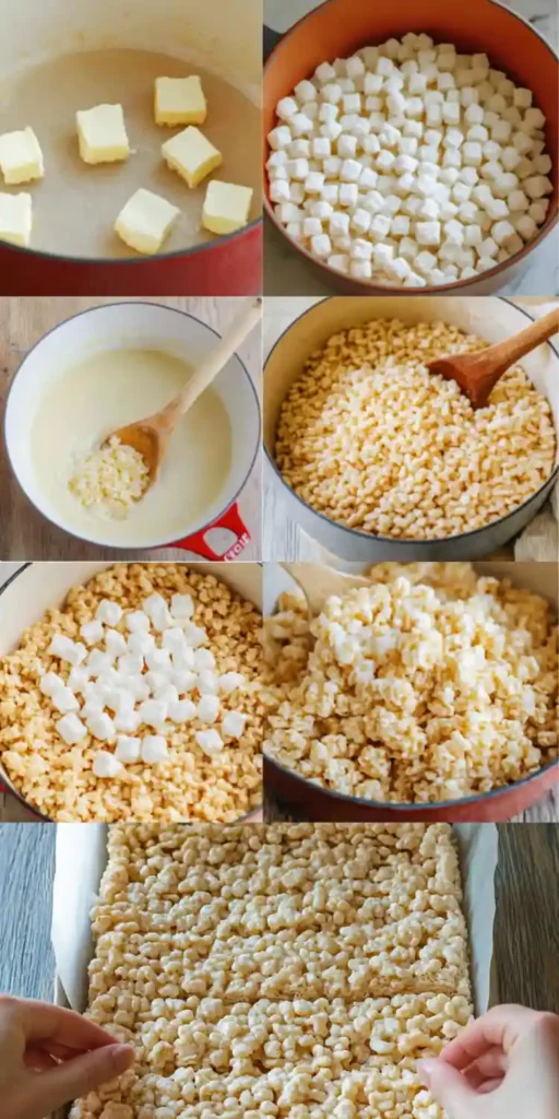 Rice Krispie Treats recipe  steps