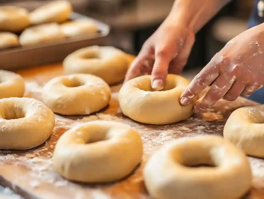 Sourdough Bagel Recipe step 2