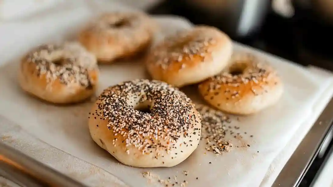 Sourdough Bagels