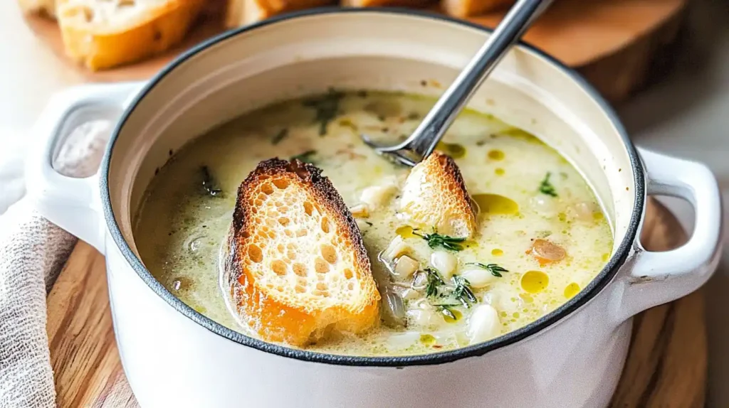 country french garlic soup