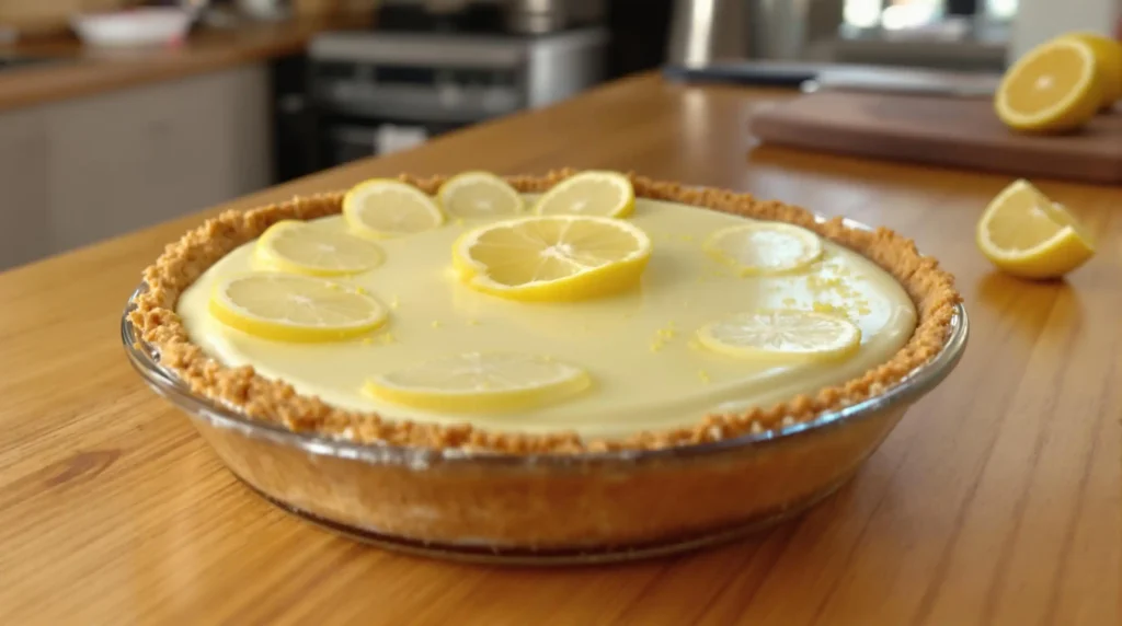 no-bake lemon pie