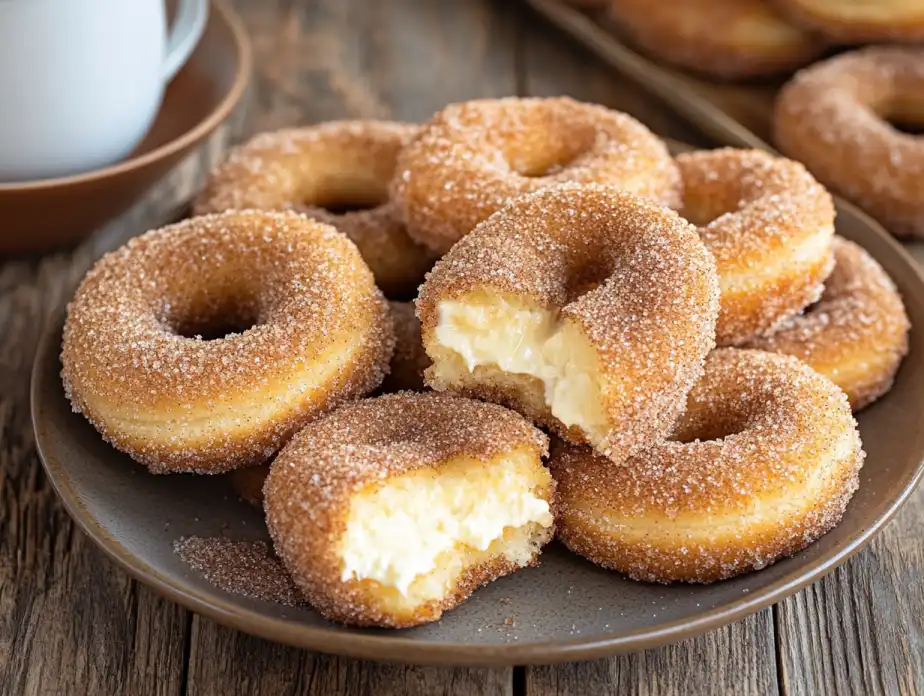 Churro Cheesecake Donut Cookies