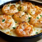 Garlic Shrimp Gratin