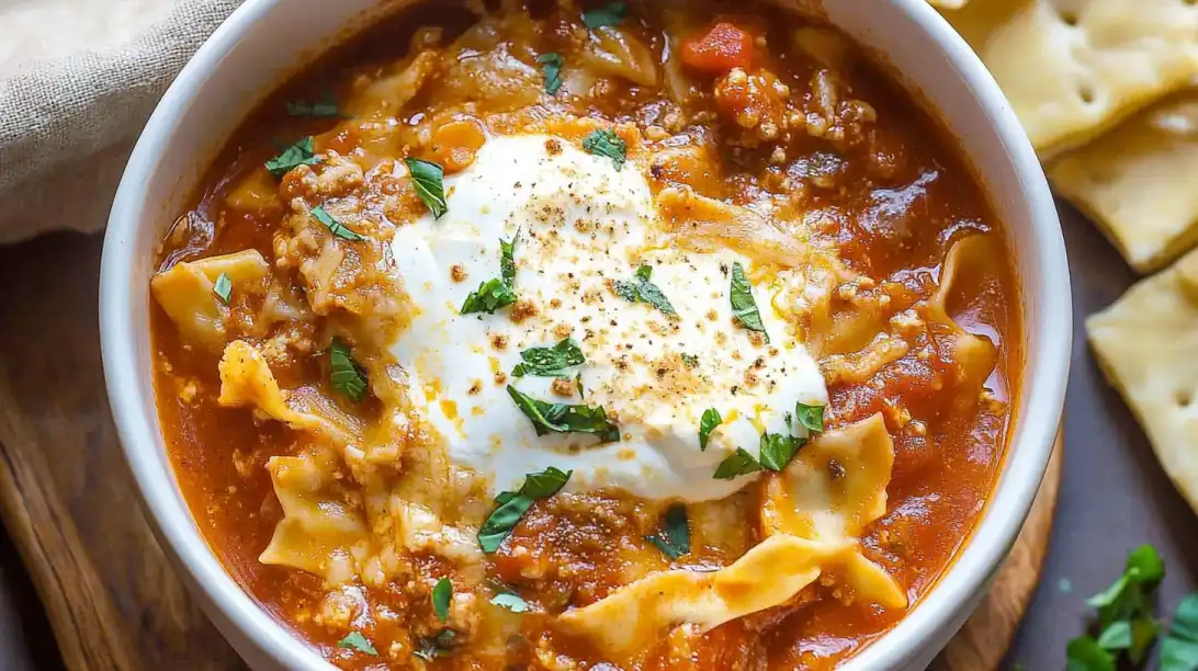 lasagna soup