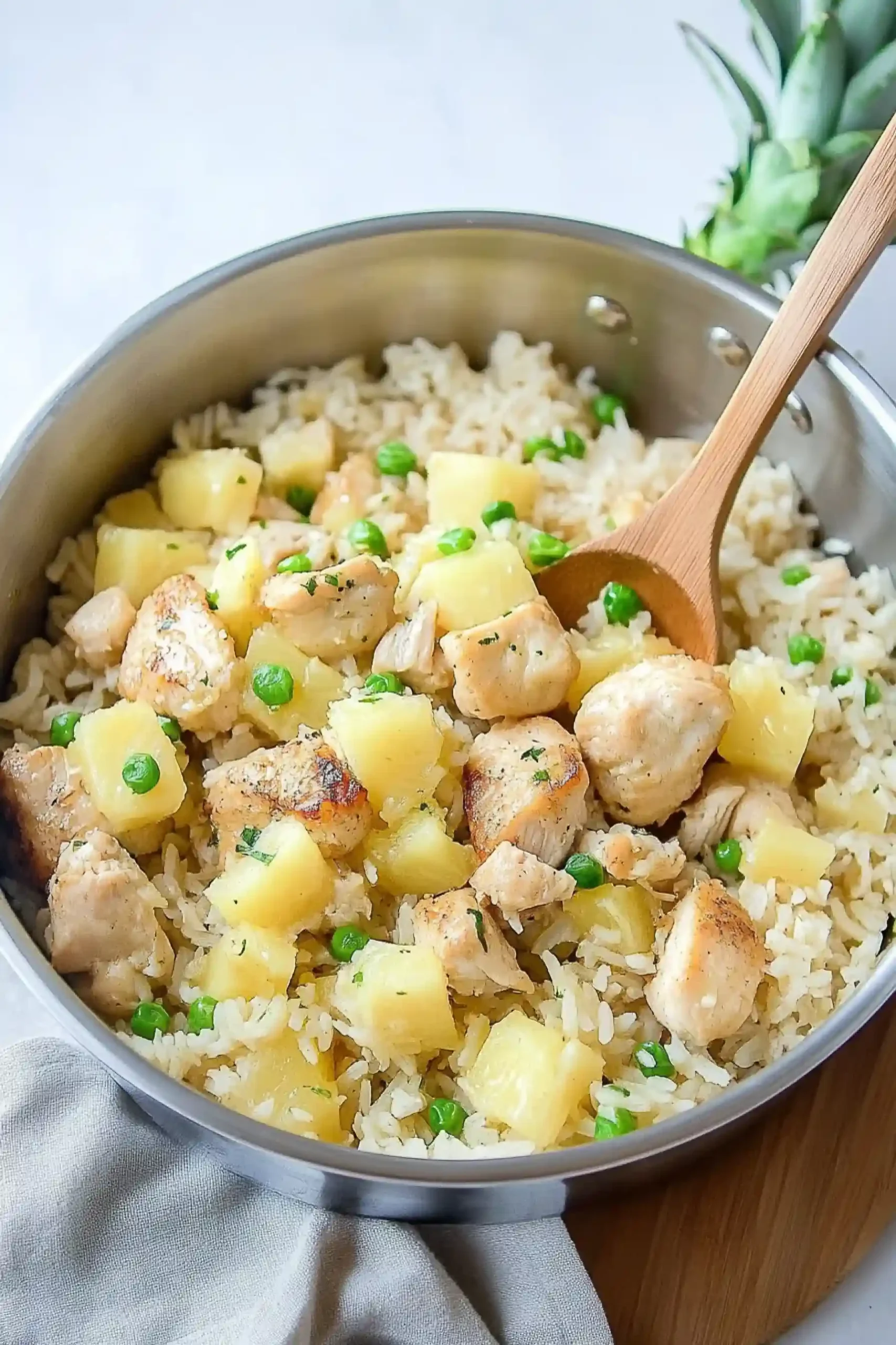 pineapple chicken and rice