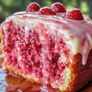 strawberry Honeybun Cake