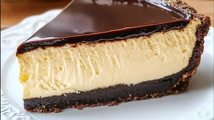 Boston Cream Pie Cheesecake