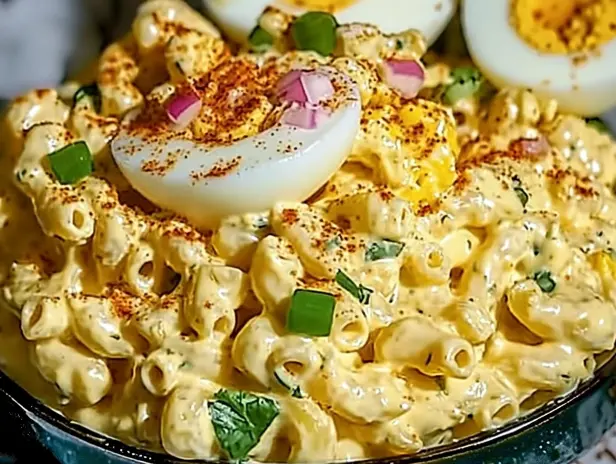Deviled-Egg-Macaroni-Salad