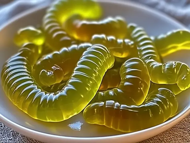 Dill Pickle Gummy Worms