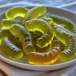 Dill Pickle Gummy Worms