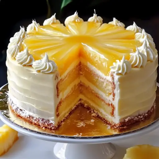 Pineapple Juice Cake