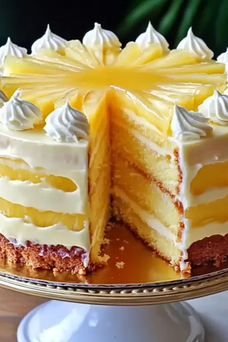 Pineapple Juice Cake