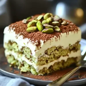 Pistachio Tiramisu