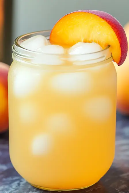 Refreshing Peach Lemonade