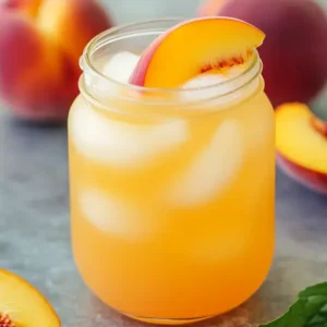 Refreshing Peach Lemonade