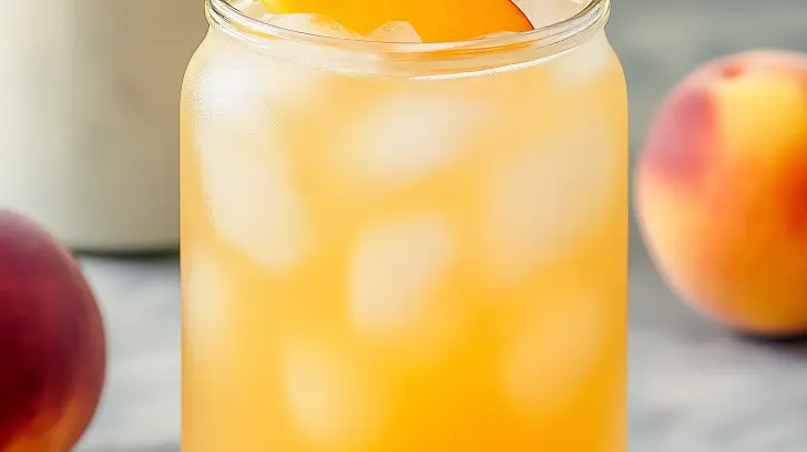Refreshing Peach Lemonade