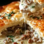 Sausage Gravy Puff Pie