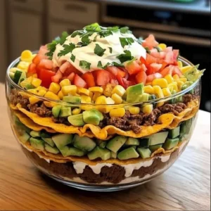 Seven Layer Taco Salad