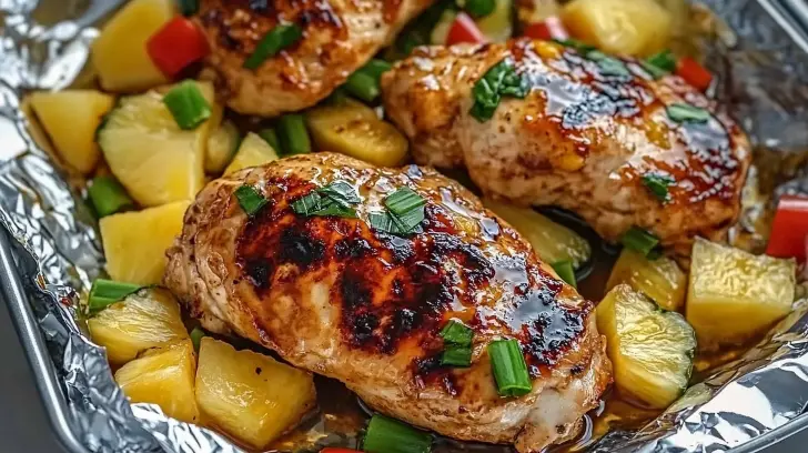 Teriyaki Chicken with Pineapple