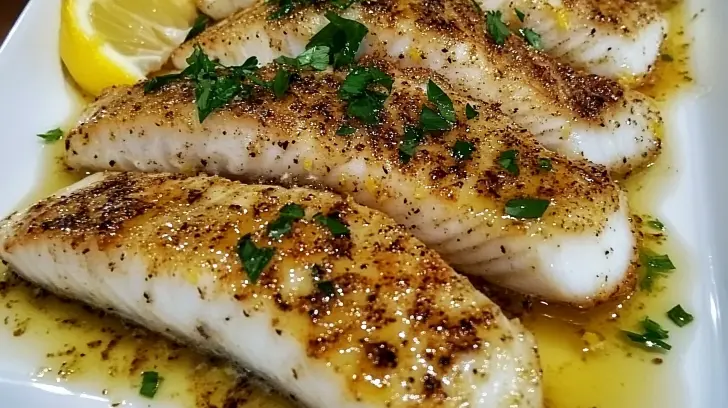 Zesty Lemon Butter Fish Fillet