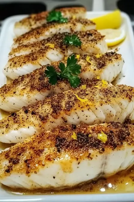Zesty Lemon Butter Fish Fillet