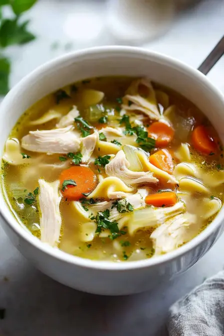 chicken noodle soup recipe