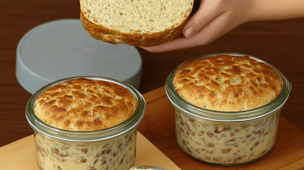 1-Minute Bread in a Jar (Microwave Method)