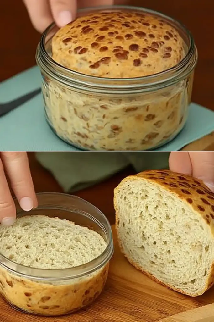 1-Minute Bread in a Jar (Microwave Method)
