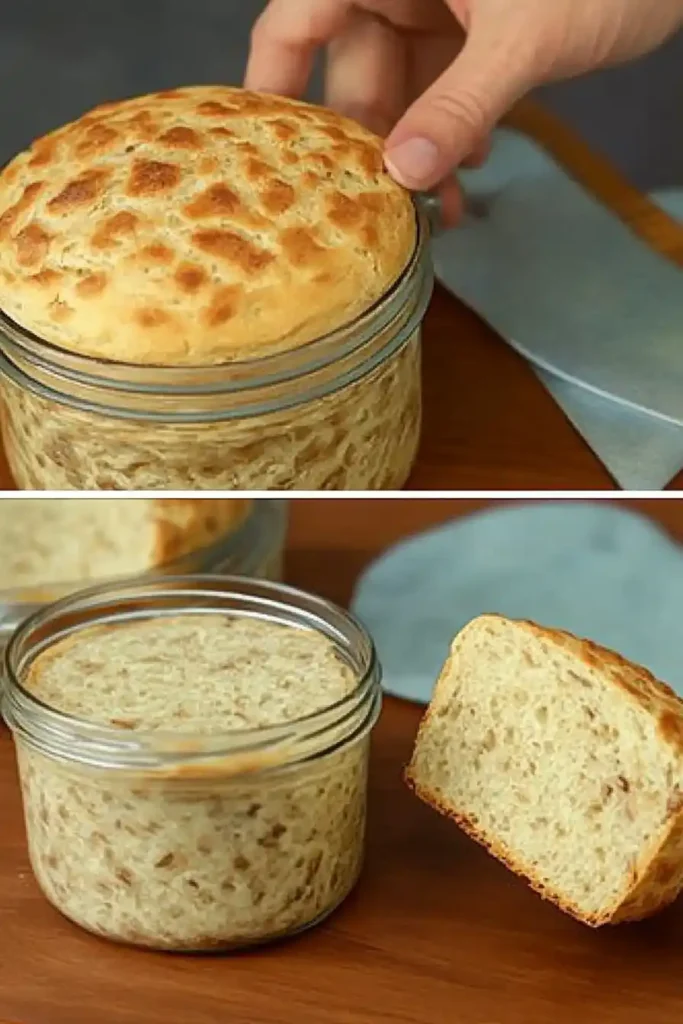 1-Minute Bread in a Jar (Microwave Method)
