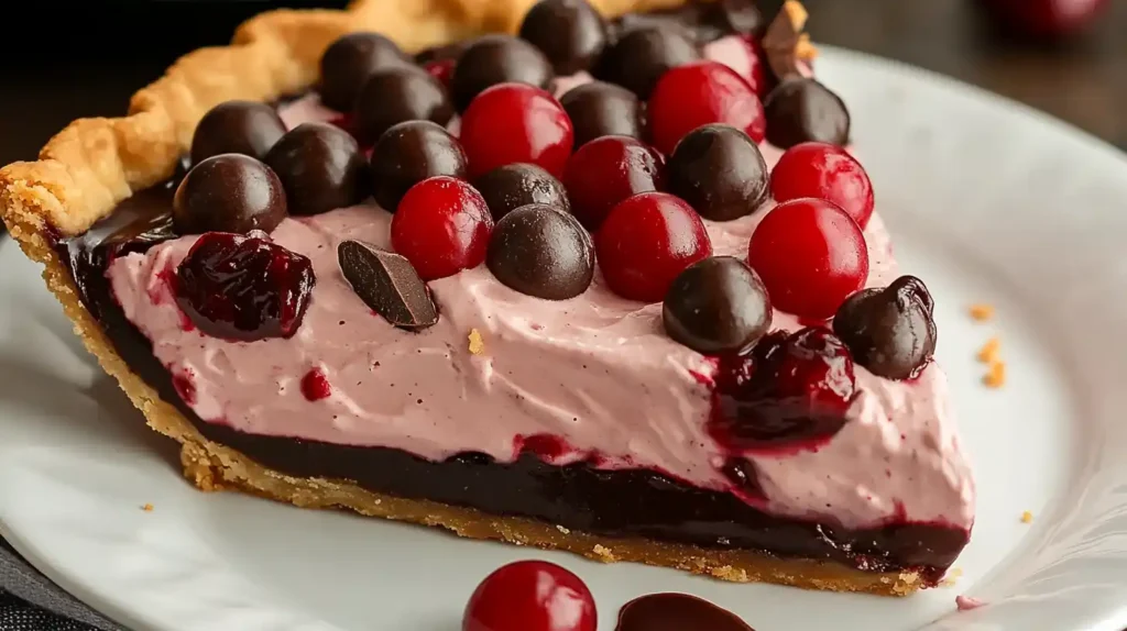 Chocolate Cherry Pie Bliss No-Bake