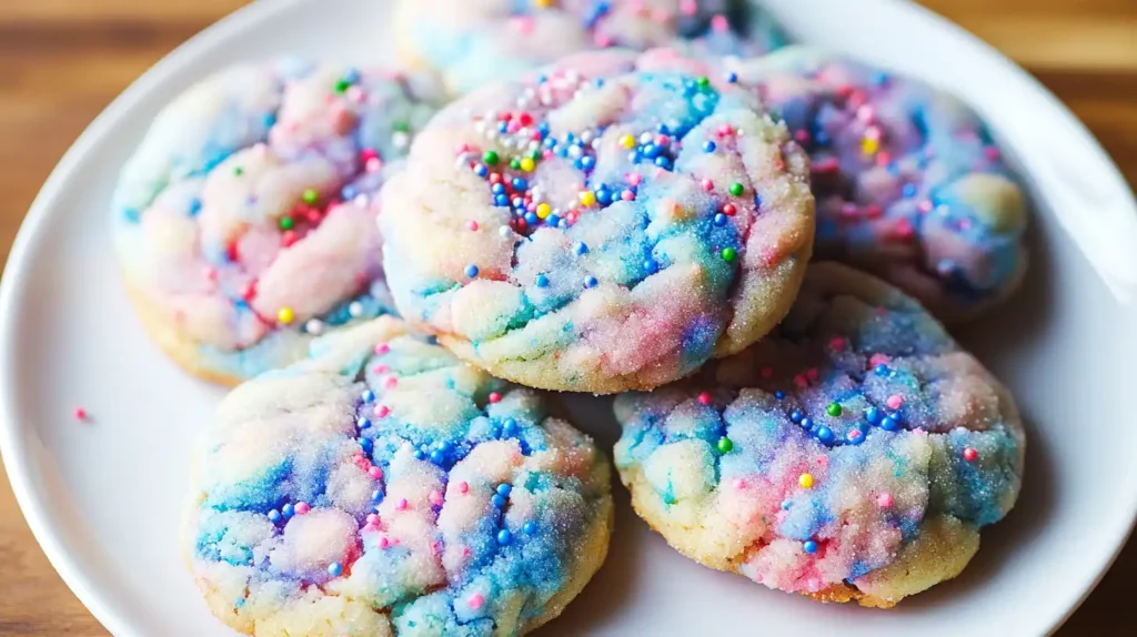 Cotton Candy Cookies