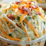 Creamy Bacon Ranch Slaw Cups