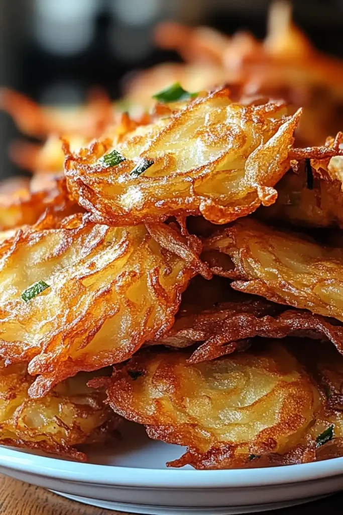 Crispy Amish Onion Fritters Delight