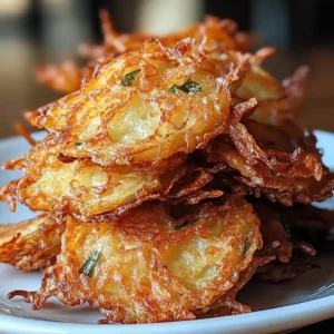 Crispy Amish Onion Fritters Delight