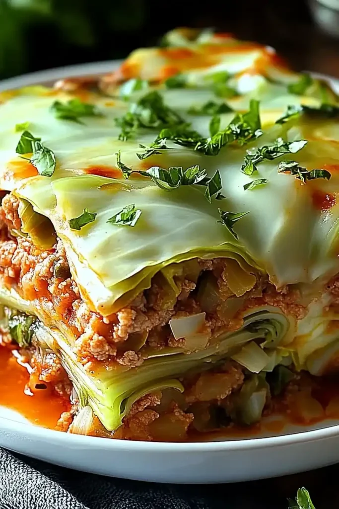 Hearty Stuffed Cabbage Roll Casserole Recipe