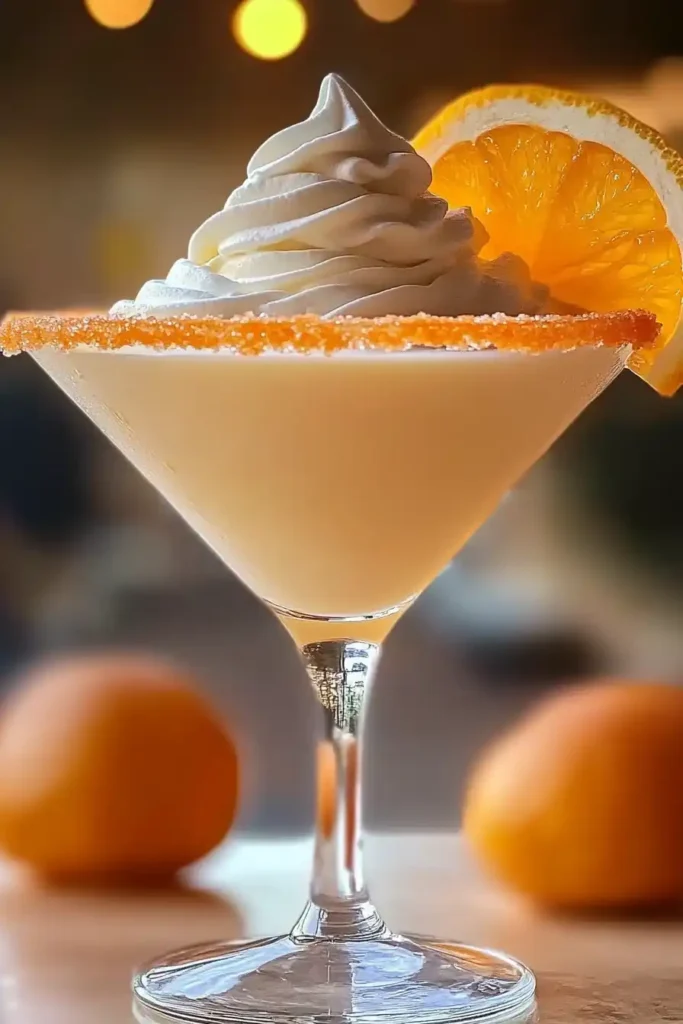 orange creamsicle martini