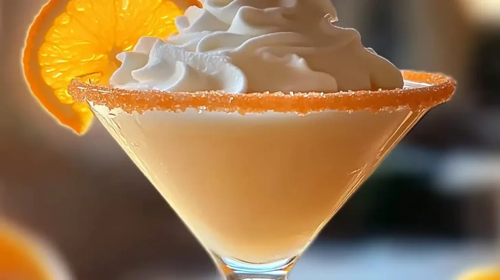 orange creamsicle martini